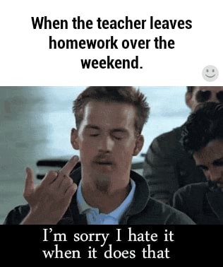 Why we should have homework over breaks picture