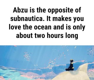 abzu vs subnautica