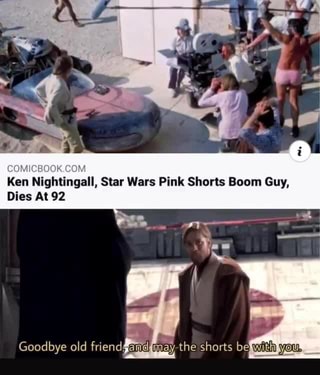 pink shorts guy meme