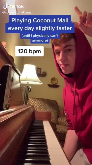 Ch Tiktok Playing Coconut Mall Every Day Slightly Faster Until I Physically Can T Anymore Ifunny
