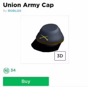 Union Army Cap - roblox army hat