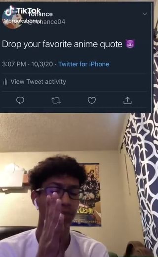 Start Commenting Drop Your Favorite Anime Quote Pm Twitter For Phone Ii View Tweet Activity