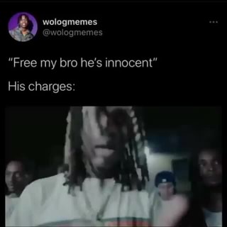 Wologmemes Wologmemes Free My Bro He S Innocent His Charges
