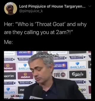 The throat goat
