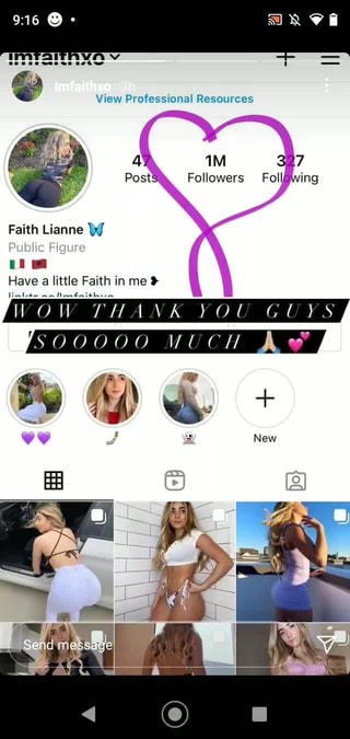 Faith lianne video