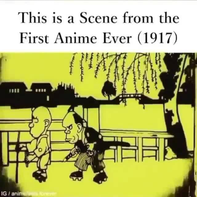 This is a Scene from the First Anime Ever (1917) 