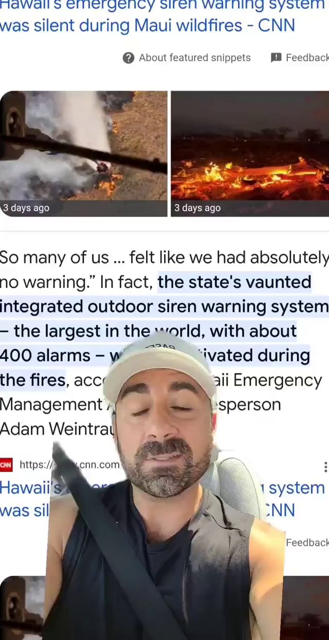 Hawaii’S Emergency Siren Warning System Was Silent During Maui – LRAWZA