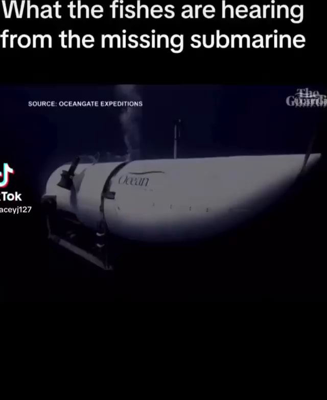 What the Tishes are hearing from the missing submarine SOURCE ...