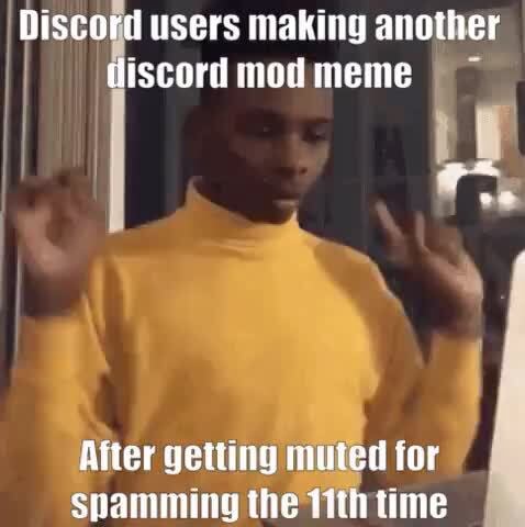 Discord users making another iscord mod meme After getting muted for ...