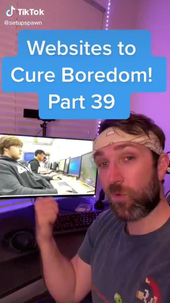 Websites to cure your boredom! Part 2 #techtok #gaming #pctips #setupg