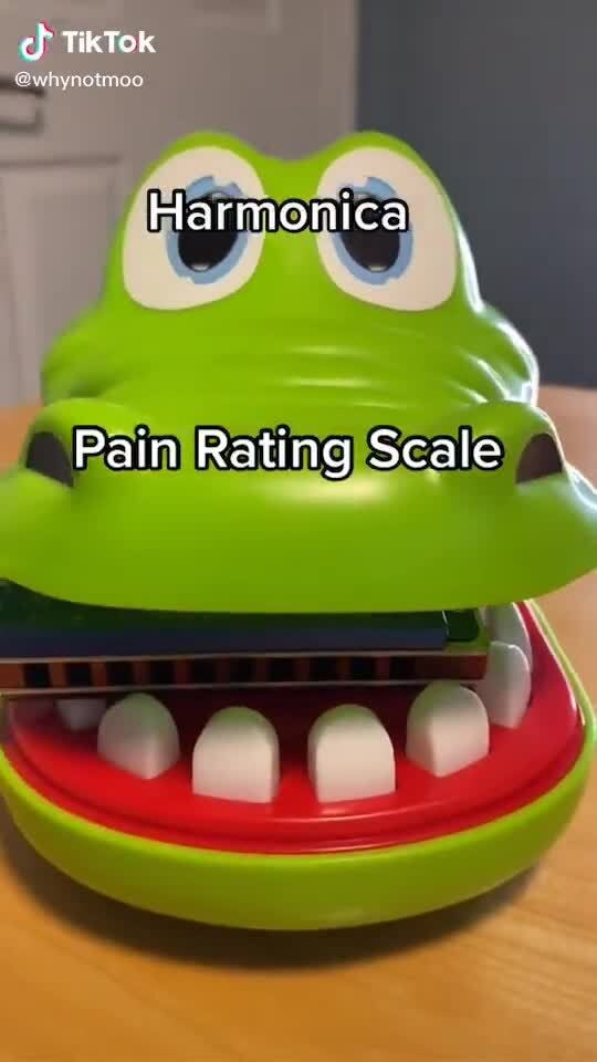 TikTok Harmonica Pain Rating Scale iFunny