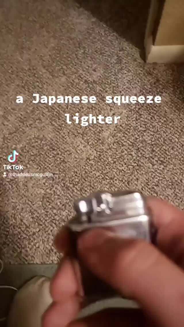 A Japanese squeeze lighter cf iFunny
