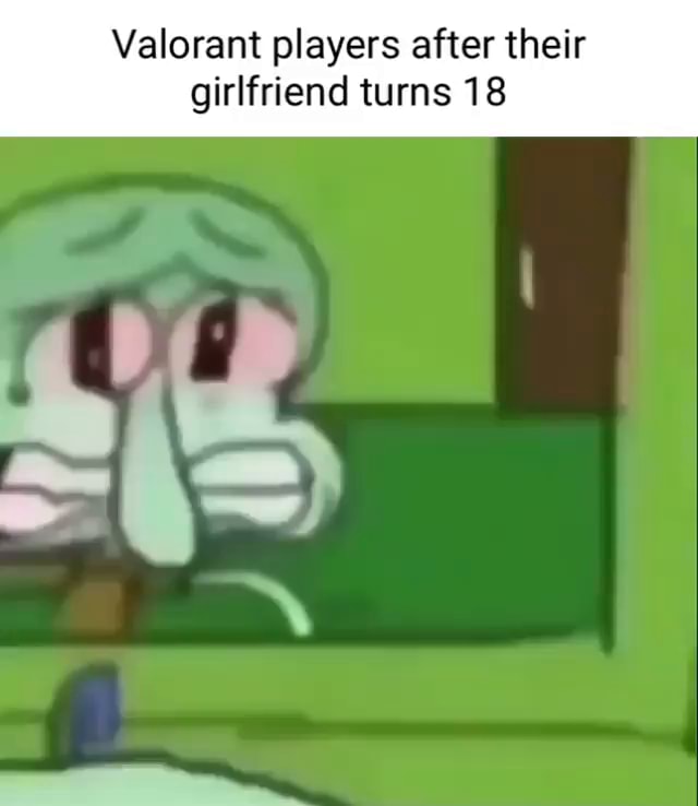 Valorant Players After Their Girlfriend Turns 18 IFunny