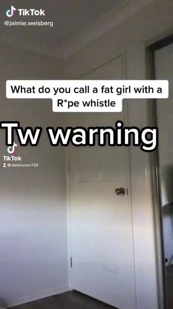 tiktok-jaimie-weisberg-what-do-you-call-a-fat-girl-with-a-pe-whistle