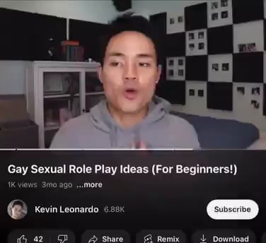 Gay Sexual Role Play Ideas (For Beginners!) views agomore
