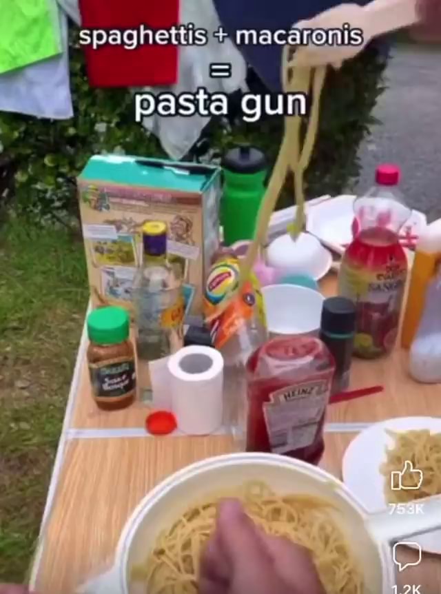 Patpae tis pasta gun iFunny