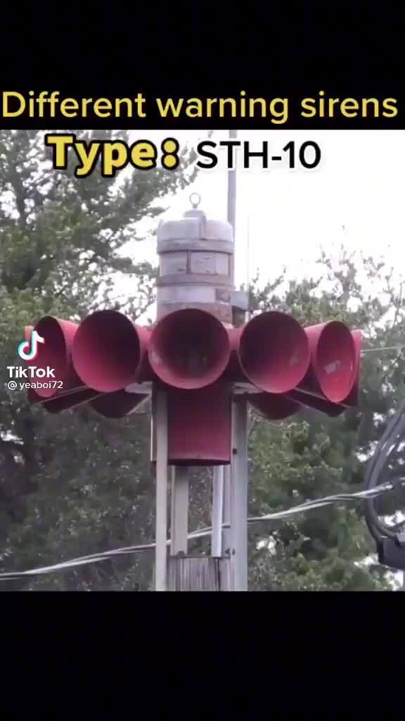 Different warning sirens STH-10 - iFunny