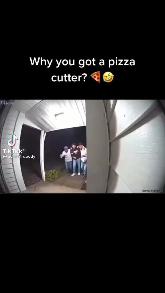 Why you got a pizza cutter? Ga tk iFunny