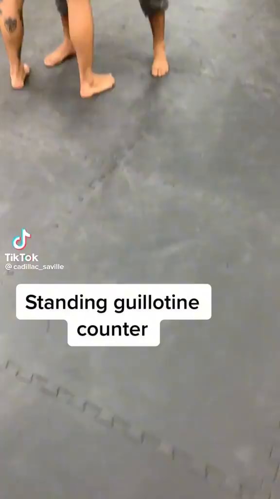 TikTOK cadillac_saville Standing guillotine counter iFunny