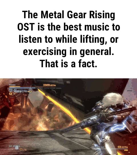 metal gear rising ost