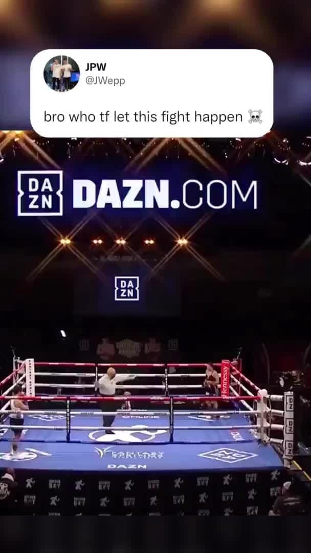 We bro who tf let this fight happen ox iFunny
