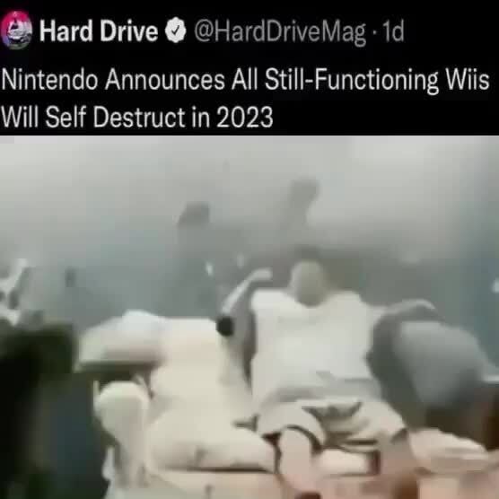 Nintendo Announces All Still-Functioning Wiis Will Self Destruct in 2023