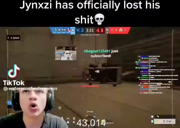 Jynxzi has officially lost his shit --nbagoatt23451 just 'subscribed ...