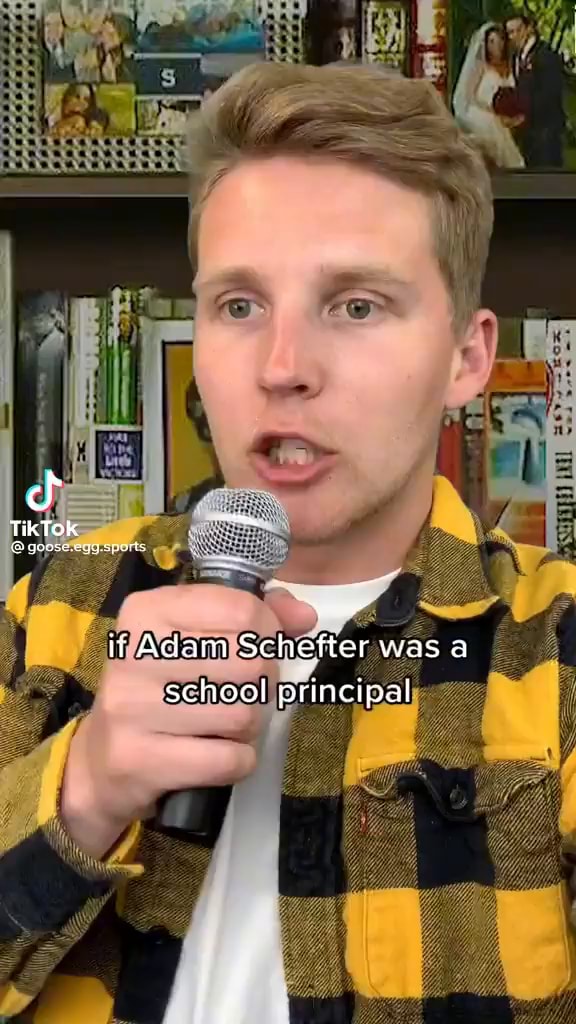 TikTok If Adam Schefter Was A School Principal - IFunny