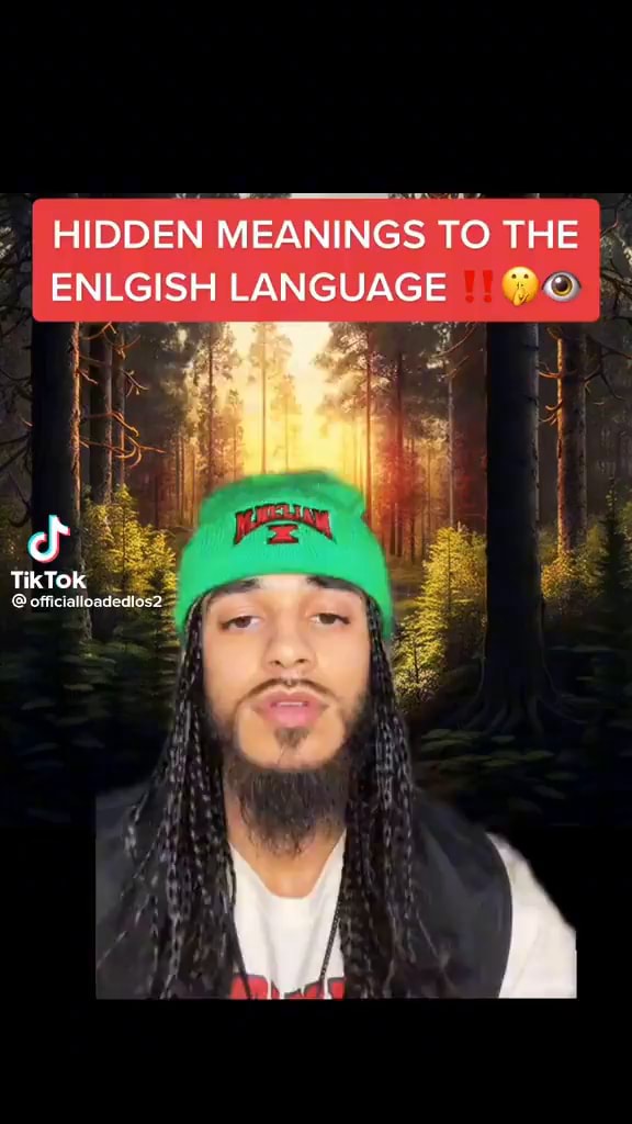 HIDDEN MEANINGS TO THE I ENLGISH LANGUAGE Tik Tok iFunny Brazil