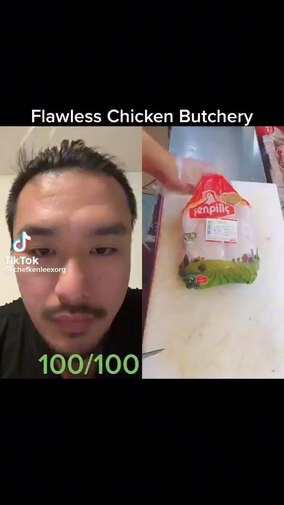 Flawless Chicken Butchery Tiktck I Ifunny