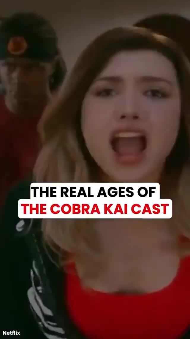 THE REAL AGES OF THE COBRA KAI CAST - iFunny