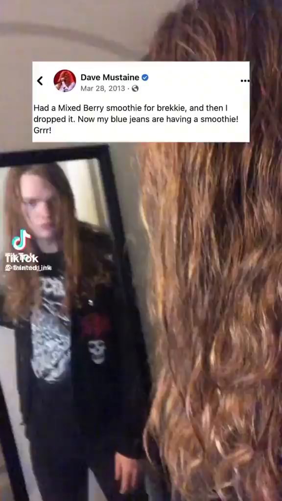 Had a Mixed Berry smoothie for brekkie, and then I dropped it. Now my