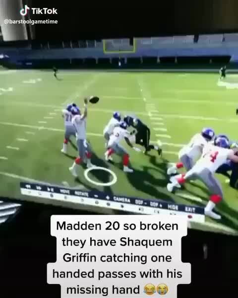 In Madden 20, one-handed Shaquem Griffin can make a one-handed catch -  Polygon