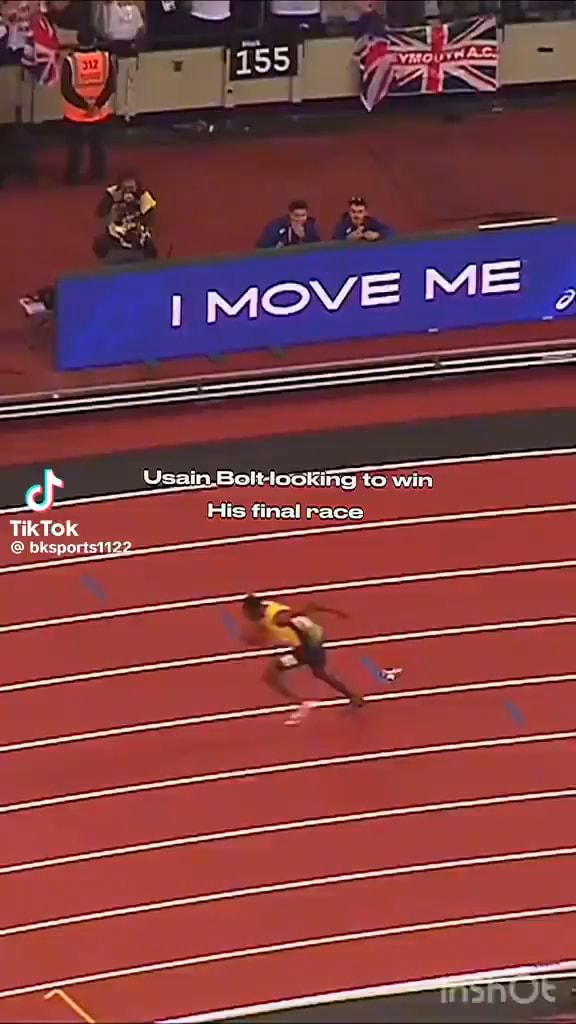 Move ME Usain Boltlooking His final race TikTok iFunny