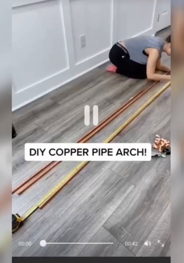 DIY COPPER PIPE ARCH! iFunny