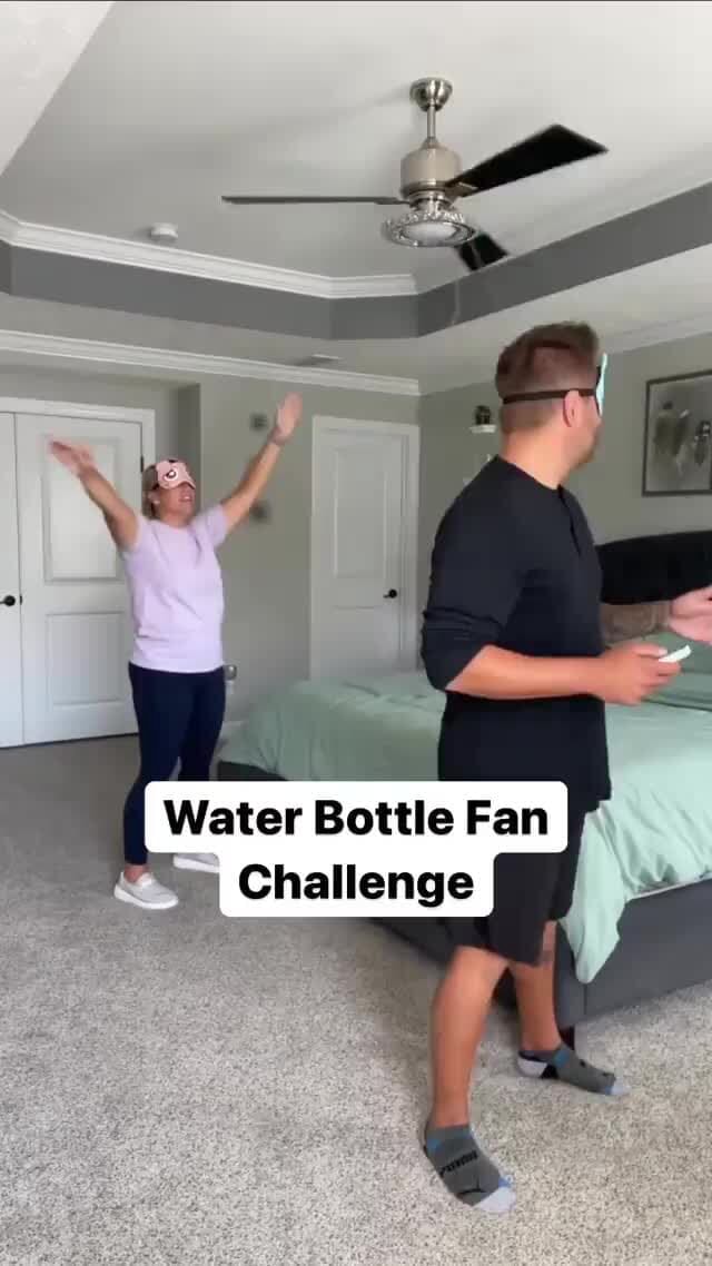 Water Bottle Ceiling Fan Challenge