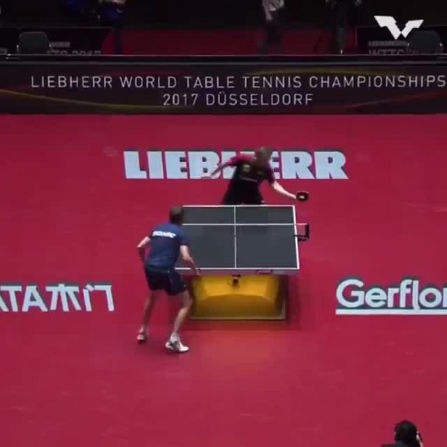 Greatest table tennis volley in history? iFunny