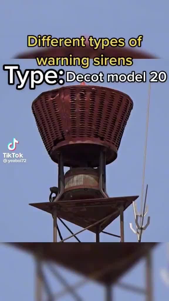 Types sirens Type Decot model 20 TikTok iFunny