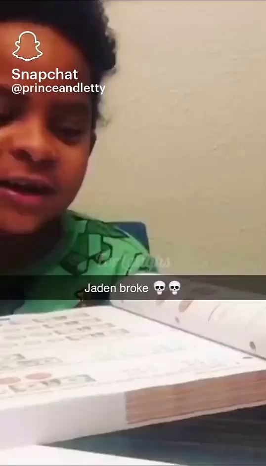Jaden broke iFunny