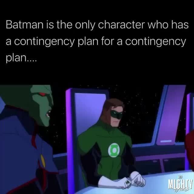 Justice League: DOOM - Batman is the only character who has a contingency  plan for a contingency plan... - iFunny Brazil