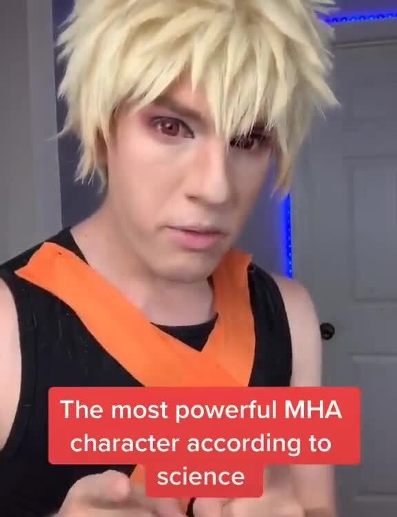 The Most Powerful MHA Character According To A Science IFunny