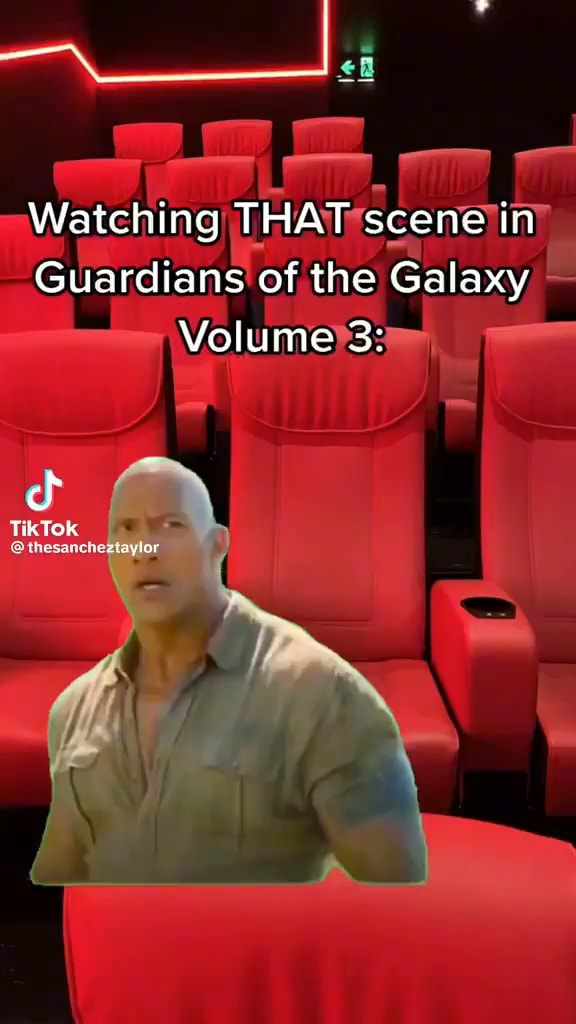 Watching That Scene In Guardians Of The Galaxy Volume 3 On Tik Tok Ifunny