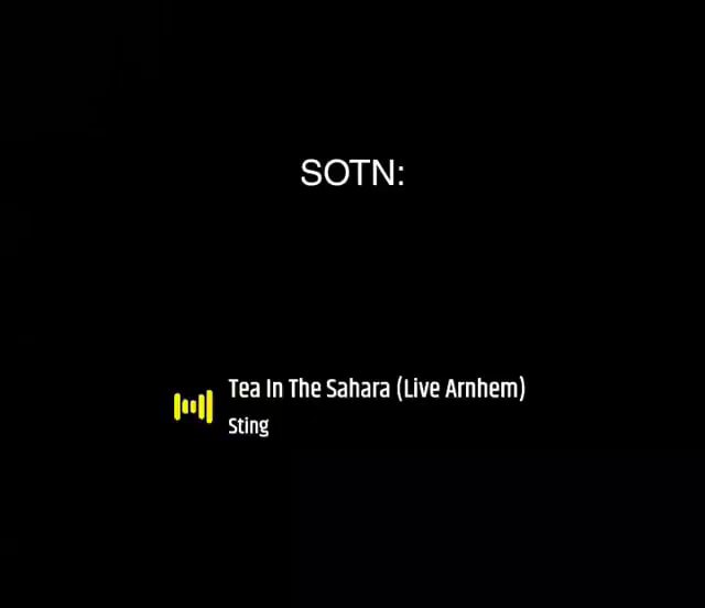 SOTN I Tea In The Sahara (Live Armhem) Sting seo.title