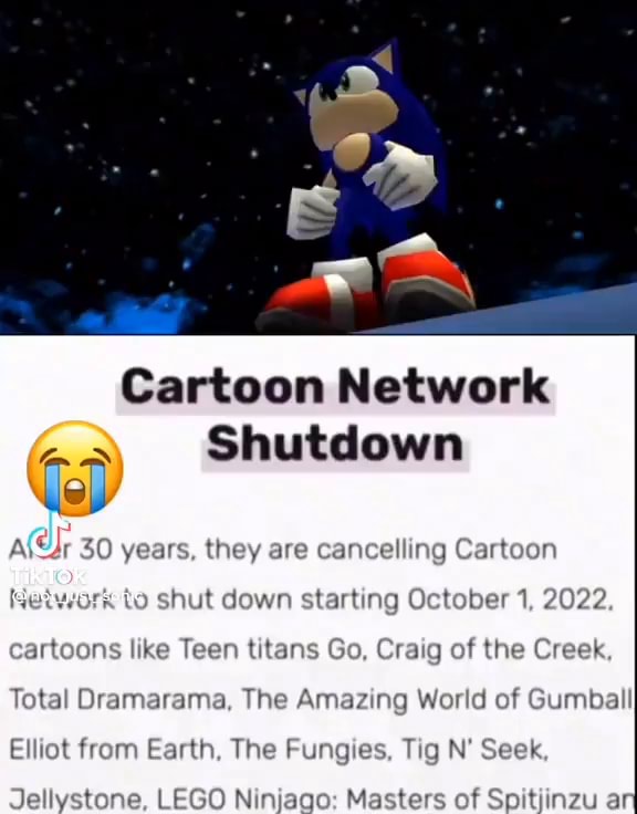 Cartoon Network Shutdown 30 years, they are cancelling Cartoon Getwork