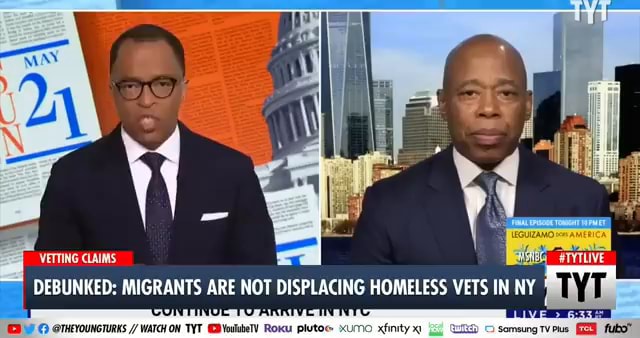 DEBUNKED: MIGRANTS ARE NOT DISPLACING HOMELESS VETS IN NY YT VETTING ...