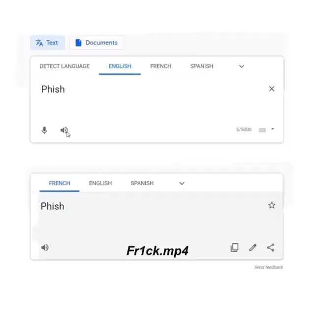 Documents DETECT LANGUAGE ENGLISH FRENCH SPANISH. PhishI x FRENCH