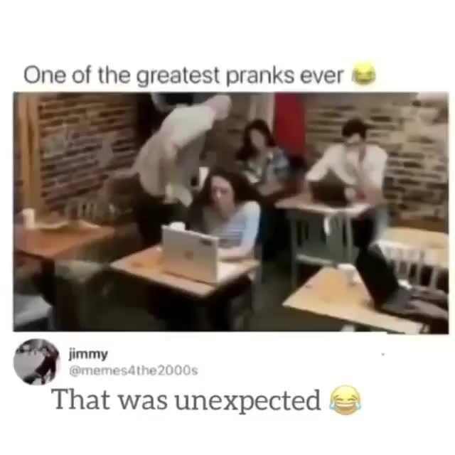 One of the greatest pranks ever jimmy That was unexpected iFunny