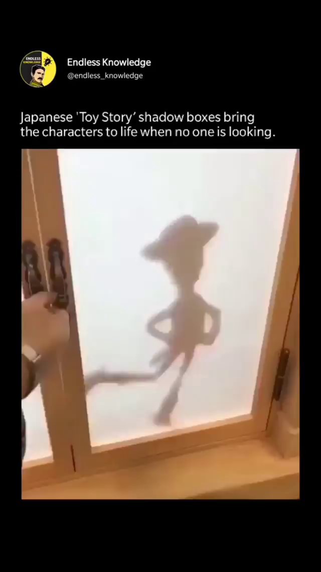 Endless Knowledge Japanese 'Toy Story' shadow boxes bring the