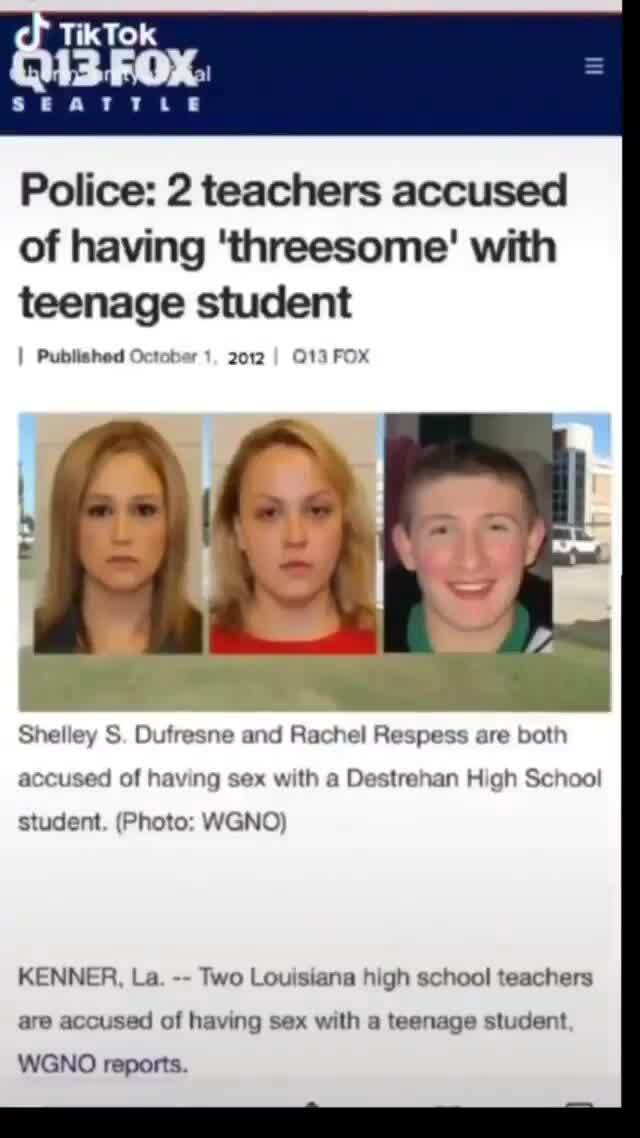 TikTok FOX Police 2 teachers accused of having 'threesome' with