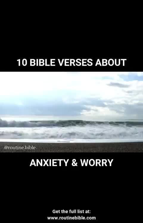 10 Bible Verses About Anxiety And Worry Ifunny